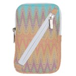 Boho Pastel Colors Belt Pouch Bag (Large)