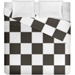 Chequered Flag Duvet Cover Double Side (King Size)