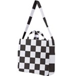 Chequered Flag Square Shoulder Tote Bag
