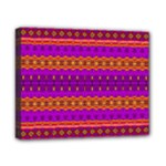 Boho Magenta and Gold Canvas 10  x 8  (Stretched)