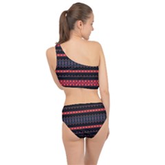 Spliced Up Two Piece Swimsuit 