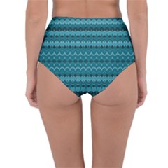 Reversible High-Waist Bikini Bottoms 