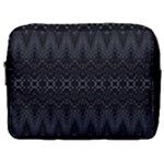 Boho Black and Silver Make Up Pouch (Large)