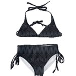 Boho Black and Silver Kids  Classic Bikini Set