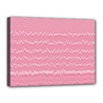 Boho Pink Stripes Canvas 16  x 12  (Stretched)