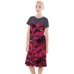 Candy Apple Crimson Red Camis Fishtail Dress
