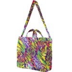 Colorful Jungle Pattern Square Shoulder Tote Bag