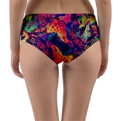 Reversible Mid-Waist Bikini Bottoms 