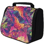 Colorful Boho Abstract Art Full Print Travel Pouch (Big)