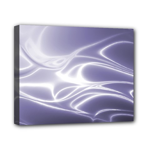 Violet Glowing Swirls Canvas 10  x 8  (Stretched) from ArtsNow.com