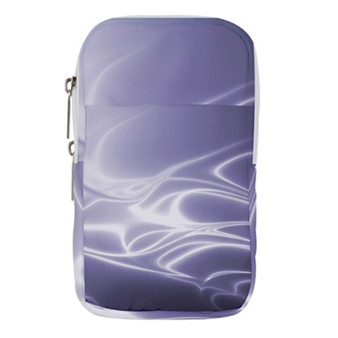 Violet Glowing Swirls Waist Pouch (Small) from ArtsNow.com
