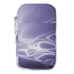 Violet Glowing Swirls Waist Pouch (Small) from ArtsNow.com