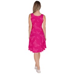 Knee Length Skater Dress With Pockets 