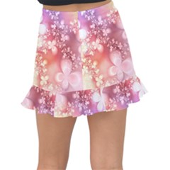 Fishtail Mini Chiffon Skirt 