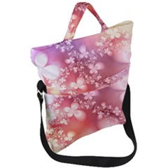 Fold Over Handle Tote Bag 