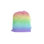Pastel Rainbow Ombre Drawstring Pouch (Small)