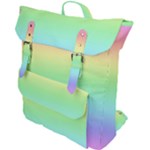 Pastel Rainbow Ombre Buckle Up Backpack