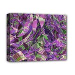 Boho Violet Mosaic Deluxe Canvas 14  x 11  (Stretched)