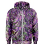 Boho Violet Mosaic Men s Zipper Hoodie