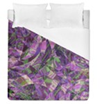 Boho Violet Mosaic Duvet Cover (Queen Size)