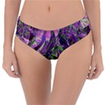 Boho Violet Mosaic Reversible Classic Bikini Bottoms