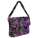 Boho Violet Mosaic Buckle Messenger Bag