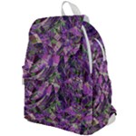 Boho Violet Mosaic Top Flap Backpack