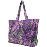 Boho Violet Mosaic Simple Shoulder Bag