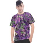 Boho Violet Mosaic Men s Sport Top