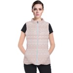 Boho Tan Lace Women s Puffer Vest