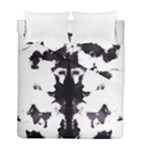Rorschach Inkblot Pattern Duvet Cover Double Side (Full/ Double Size)