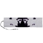 Rorschach Inkblot Pattern Roll Up Canvas Pencil Holder (L)