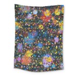 Abstract Paint Splatters Medium Tapestry