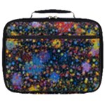 Abstract Paint Splatters Full Print Lunch Bag