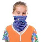 Starry Night Purple Face Covering Bandana (Kids)