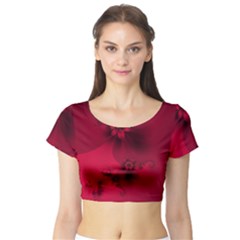 Short Sleeve Crop Top 