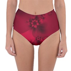 Reversible High-Waist Bikini Bottoms 