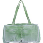 Tea Green Floral Print Multi Function Bag