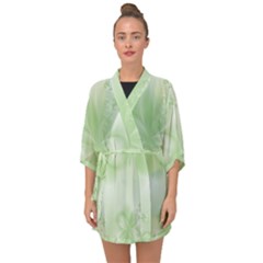 Half Sleeve Chiffon Kimono 