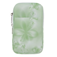 Tea Green Floral Print Waist Pouch (Large) from ArtsNow.com