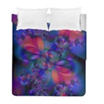 Abstract Floral Art Print Duvet Cover Double Side (Full/ Double Size)