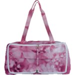 Blush Pink Watercolor Flowers Multi Function Bag