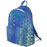 Boho Blue Wildflower Print The Plain Backpack