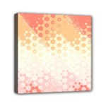 Abstract Floral Print Mini Canvas 6  x 6  (Stretched)