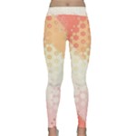 Abstract Floral Print Classic Yoga Leggings