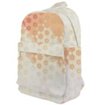 Abstract Floral Print Classic Backpack