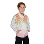 Abstract Floral Print Kids  Windbreaker