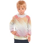 Abstract Floral Print Kids  Hooded Pullover