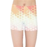 Abstract Floral Print Kids  Sports Shorts
