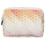 Abstract Floral Print Make Up Pouch (Medium)